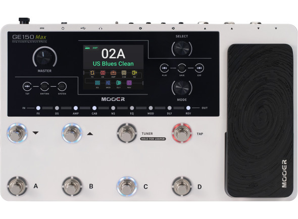 Mooer GE150 Max Amp Modeling Mooer GE150 Max Amp Modeling